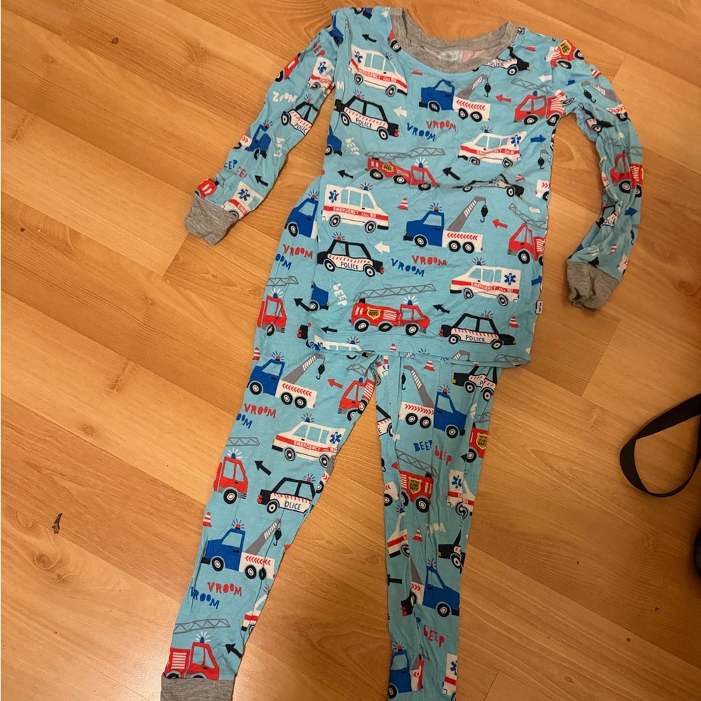Little Sleepies Emergency Vehicles Pajamas